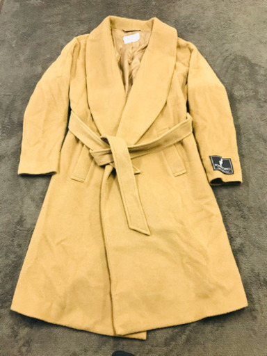 レディース MOUSSY SHAWL COLLAR GOWN COAT