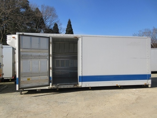 ♪ハBA14♪物置♪コンテナ♪丈夫♪サイドドア付♪シャッター式アルミ箱♪