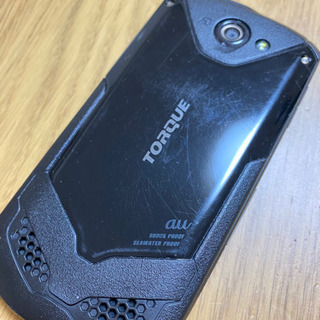 au KYOCERA  KYV35 ブラックの画像