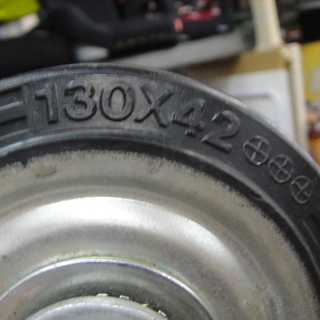 キャスター INOAC イノアック 台車用 車輪 J-130 130×42の画像