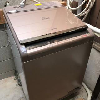 美品 2018年製 日立 12キロ ビートウォッシュBW-DV120C
