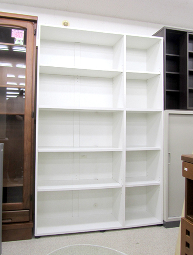 収納棚 5段 高さ調整可能 ホワイト/白 多目的収納 フリーラック  ☆ PayPay(ペイペイ)決済可能 ☆ 札幌市 北区 屯田