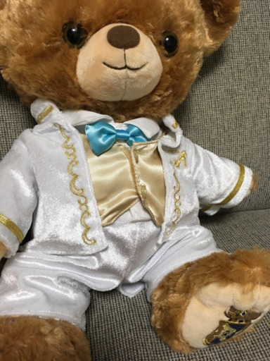 ぬいぐるみ 大 ディズニー ユニベアシティー ウエディングドレス タキシード  ウエルカムベアー