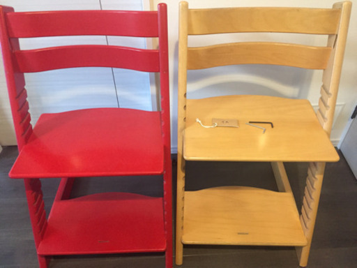 STOKKE 子供用 椅子 TRIPP TRAPP 2個セット