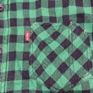 決定しました！リーバイス Levi's チェックシャツの画像