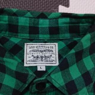 決定しました！リーバイス Levi's チェックシャツの画像