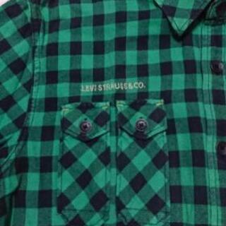 決定しました！リーバイス Levi's チェックシャツの画像