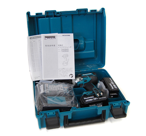 南12条店 新品 マキタ 充電式インパクトレンチ TW285DRGX 18V 6.0Ah バッテリー×2