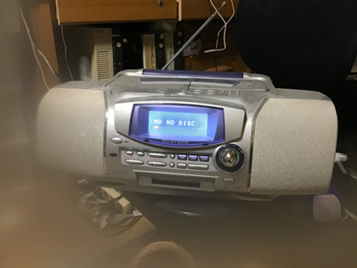 sharp  MD  CDラジオカセット