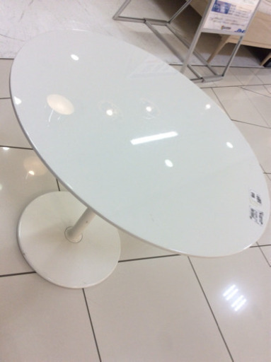 コーヒーテーブル arflex グロッシーホワイト 定価10,900円 キズあり