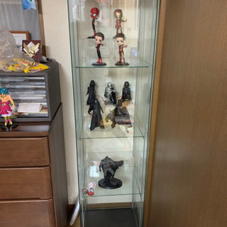 IKEA DETOLF ガラス 棚 ケース デトルフ イケア 直...