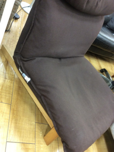 リクライニングソファ 無印良品 1人掛け ブラウン 変色あり