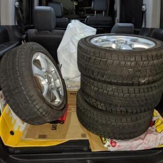 値下げしました！DUNLOP　スタッドレスタイヤ　ホイール付　4本セットの画像