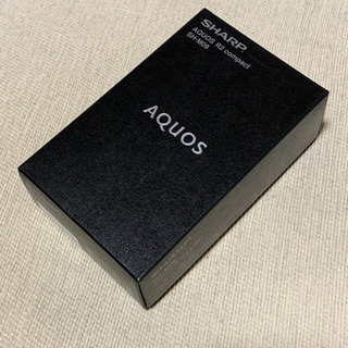 新品　AQUOS R2 compact SH-M09、白、SIMフリー