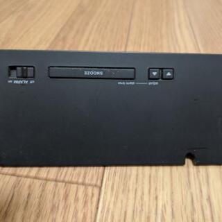 BRUNO LED電波時計 with USB ホワイト BCR001-BKの画像