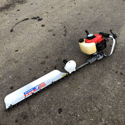 お安くどうぞ サービス品　整備済 カワサキ 剪枝 剪定 エンジンバリカン T75 トリマー　刈刃750mm