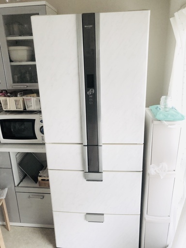 【SHARP】容量501L 冷蔵庫　2008年購入
