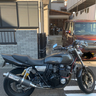 ヤマハXJ400R オリジナル塗装　マフラー