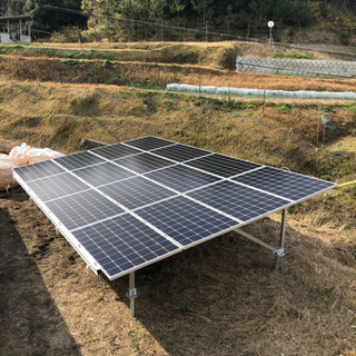 日当2万円　太陽光発電所、測量、墨出し業務