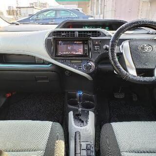アクア　S　車検２年付き★諸経費コミ★プッシュスタート★フルセグTV★Bluetooth★美車★格安にて！！

の画像