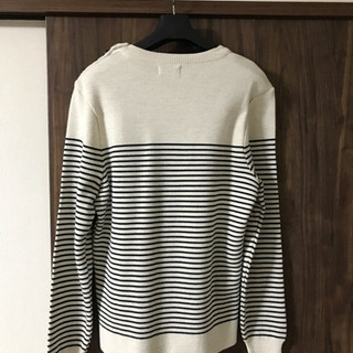 【ZARA】ボーダーのセーターの画像