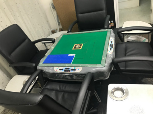 AMOS点棒表示付き麻雀卓セット