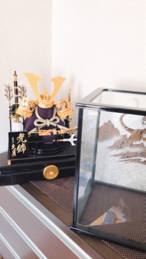 五月人形・兜・オルゴール付き・人形の久月