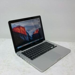 【M5671】★極 良好★ サポート充実! 初心者OK! アップル Apple MacBook  2Hz 2GB 160GB 無線有線LAN Office2016 photoshop ノート パソコンの画像