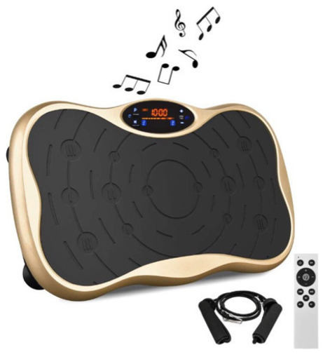 【新3D振動】高品質 振動マシン フィットネスマシン ダイエット 音楽 簡単