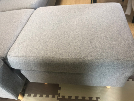 【超美品】3〜4人掛けソファー オットマン付 取引中