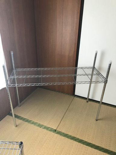 (引取者決定しました)物置　大型　高さ調整可能　使い方色々