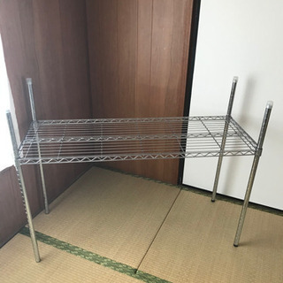 (引取者決定しました)物置　大型　高さ調整可能　使い方色々の画像