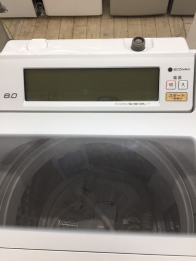2/13東区和白 定価98,000 Panasonic  8㎏洗濯機   お買い上げありがとうございます。2018年製  NA-SJF
