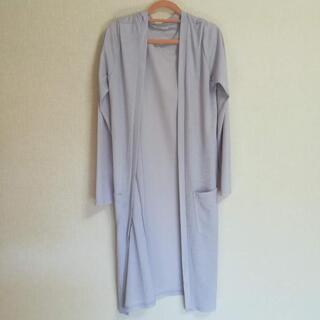 ロングカーディガン（新品・未使用）薄紫