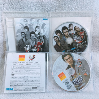 龍が如く4ソフト 龍が如く5historydigestDVDの画像