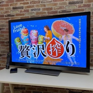 即日受渡可❣️薄型PanasonicエコナビVIERA42型HD...