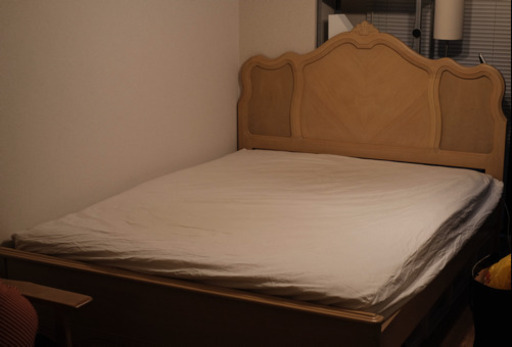 大幅値下げ！！ワイドダブル　フレームのみ　ベッド　シーリー製？