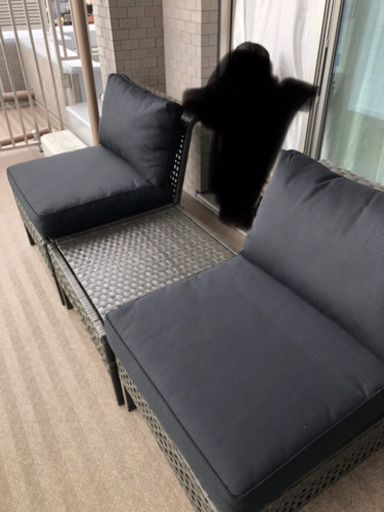 【再掲】IKEA クングスホルメン ソファ&スツール