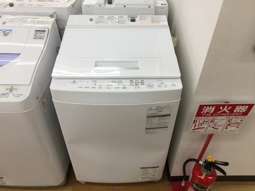 TOSHIBA　全自動洗濯機　AW-7D8　7.0㎏　2019年製　50Hz/60Hz　【トレファク岸和田店】