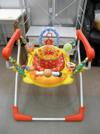 元気いっぱい！アンパンマン ベビージャンパー おもちゃ ベビー用品　西岡店