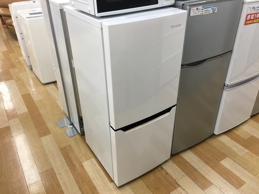 Hisense　２ドア冷蔵庫　HR-D1302　2017年製　130L　キズ有　【トレファク岸和田店】