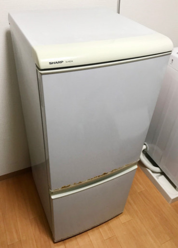 [2/17-2/22受け渡し] SHARP 2ドア冷蔵庫 SJ-KD14