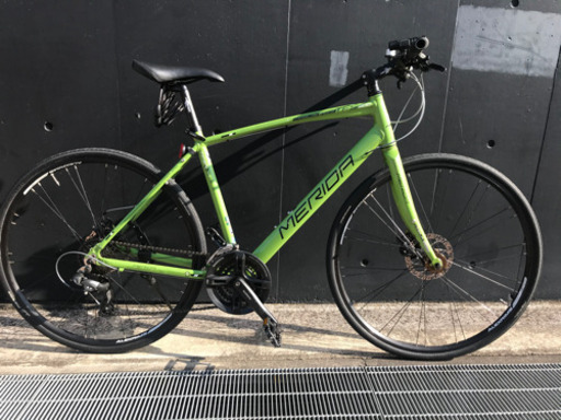 【更に値下げ！良好中古】自転車 クロスバイク  2015 メリダ MERIDA CROSSWAY BREEZE TFS 200-MD 50cm、空気入れ付属