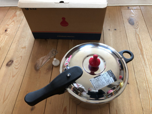 ゼロ活力鍋　圧力鍋　大容量5.5L!