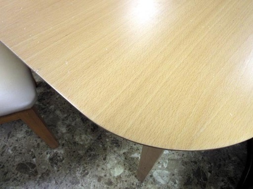 ニトリ★[幅120-150cm]エクステンションダイニングセット/食卓テーブル+イス３客セット札幌市内自社配送OR店頭引取りOK