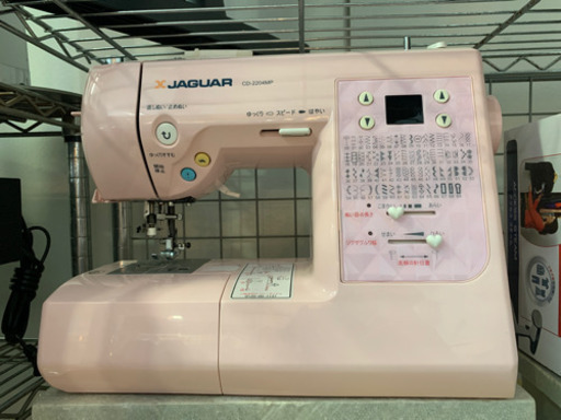 美品 JAGUAR ジャガー コンピューターミシン CD-2204MP