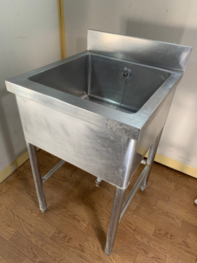 業務用　ステンレス　1層シンク流し台　W530xD530x800mm