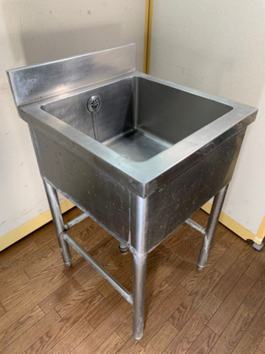 業務用　ステンレス　1層シンク流し台　W530xD530x800mm