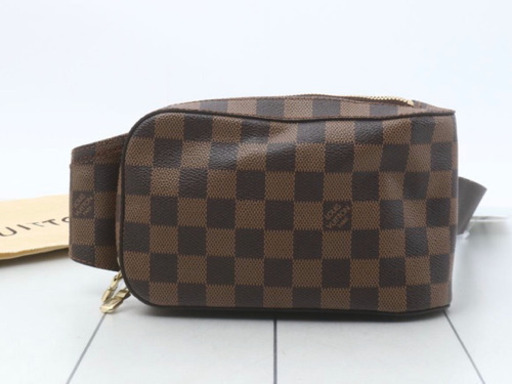美品！ルイヴィトン ジェロニモス ダミエ N51944 保存袋 ボディ ベルトバッグ