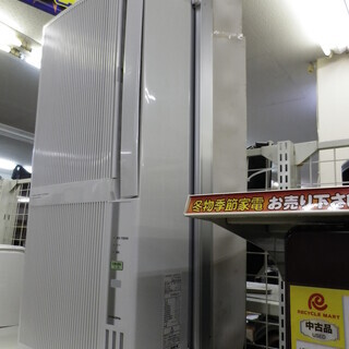 【6ヶ月保証】2016年製 CORONA コロナ 窓用エアコン CWH-A1816 ウインド型 冷暖房兼用 窓枠付 リモコン付 ウインドエアコン 冷房 4.5～7畳用　暖房 4～5畳 ☆6ヶ月保証付☆の画像
